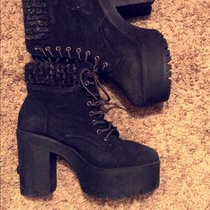 Black booties